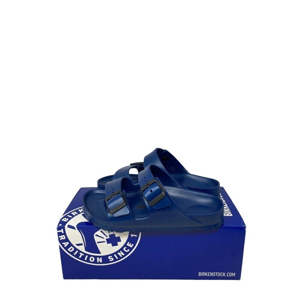 Birkenstock Sandal Women's Size 5 Men's 3 Navy Blue Narrow Fit Arizona EVA